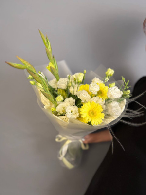 Букет" Последний звонок" с гермини