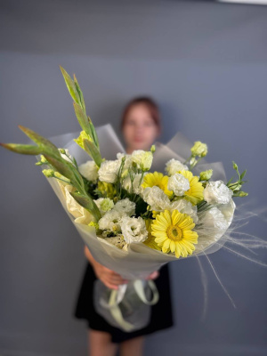 Букет" Последний звонок" с гермини