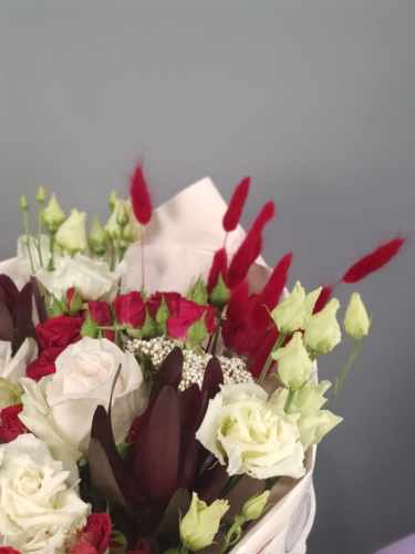 Букет "Влюблённость" с розами