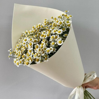 Букет моно с танацетум