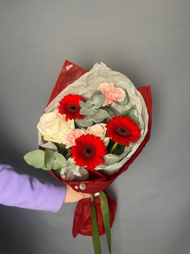 Букет с гермини" С любовью"