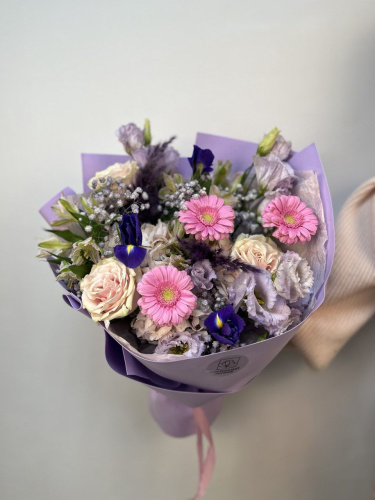 Букет с гортензией "Сладкие мечты" №38339Дв